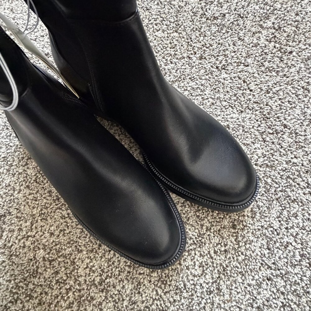 Women’s Hope Boots with Memory Foam Insole – A New Day™ Black 8.5 - Picture 7 of 8